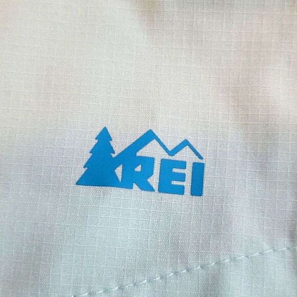 LN REI GIRLS MINT BUTTON UP LONG SLEEVE SHIRT SZ. XXS (4-5) - Picture 5 of 6